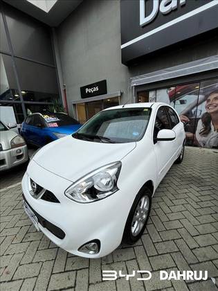 NISSAN MARCH 1.6 SV 16V FLEX 4P MANUAL NISSAN MARCH 1.6 SV 16V FLEX 4P MANUAL